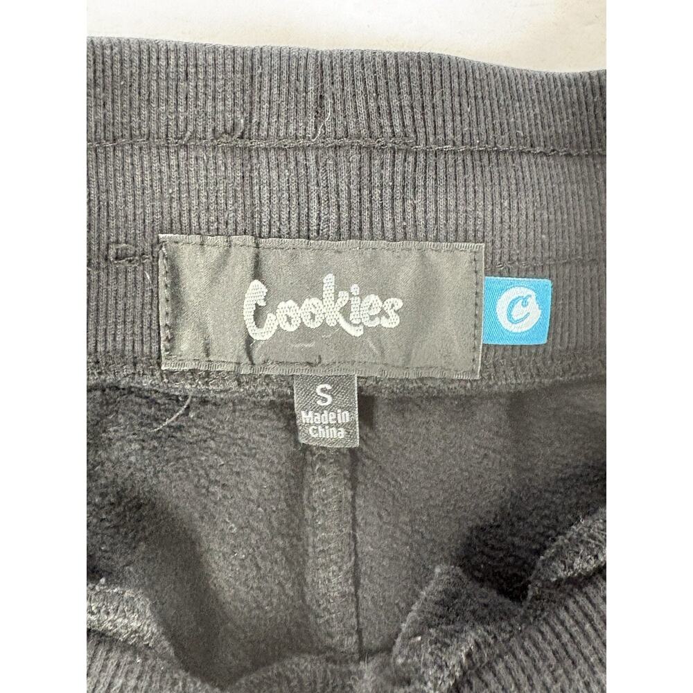 Cookies Men’s Black Sweat Shorts W/ Graphics & Pockets Size S View 6